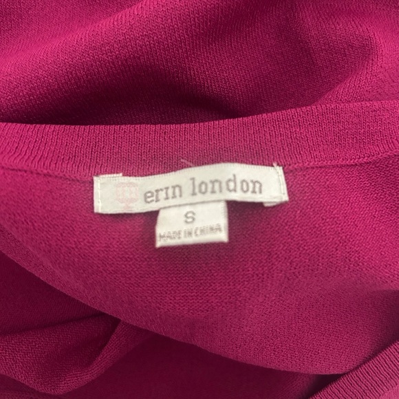 Erin London Tank Top Women’s Small Hot Pink Travel Classic Layering - Picture 3 of 7